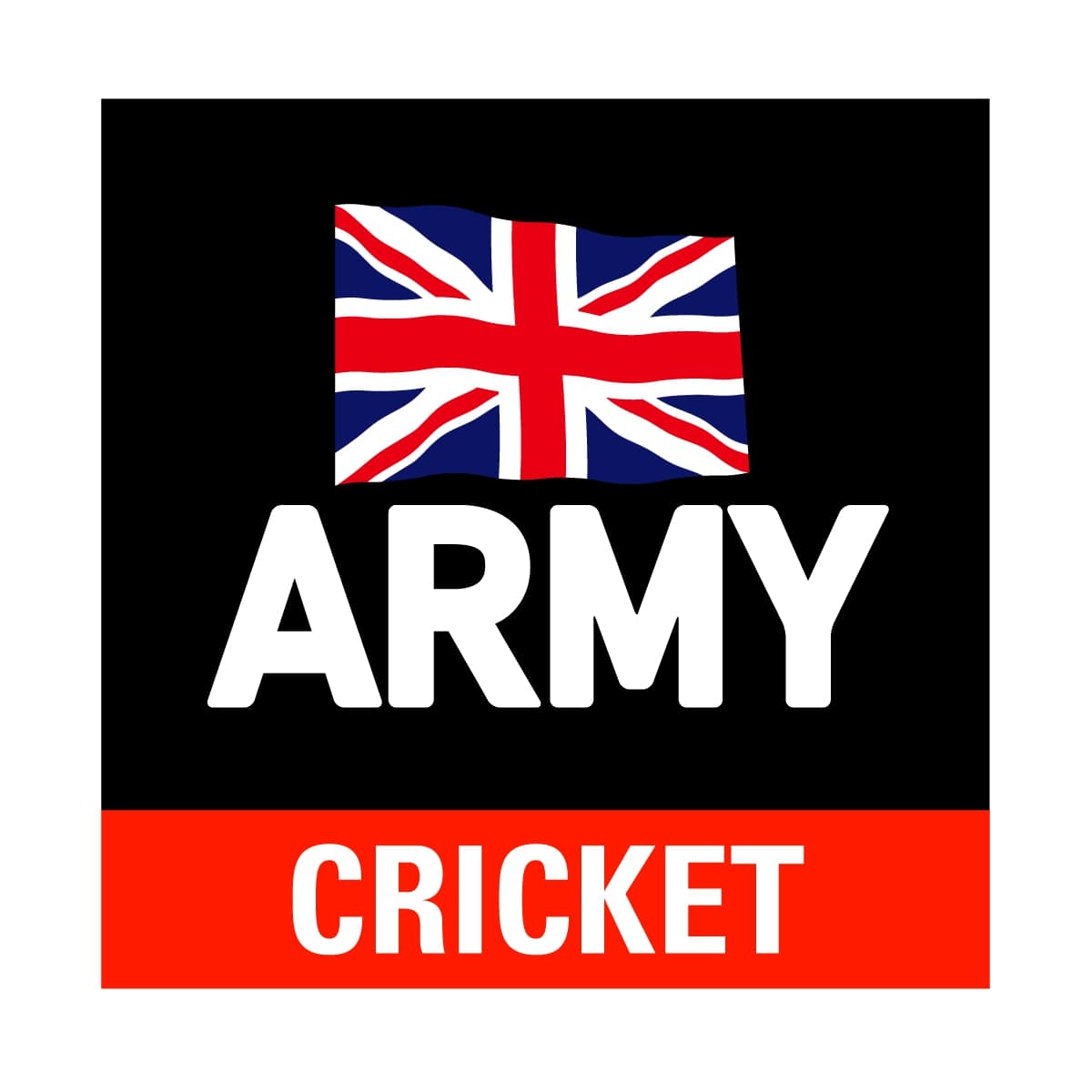 Army Logo Lockup Cricket