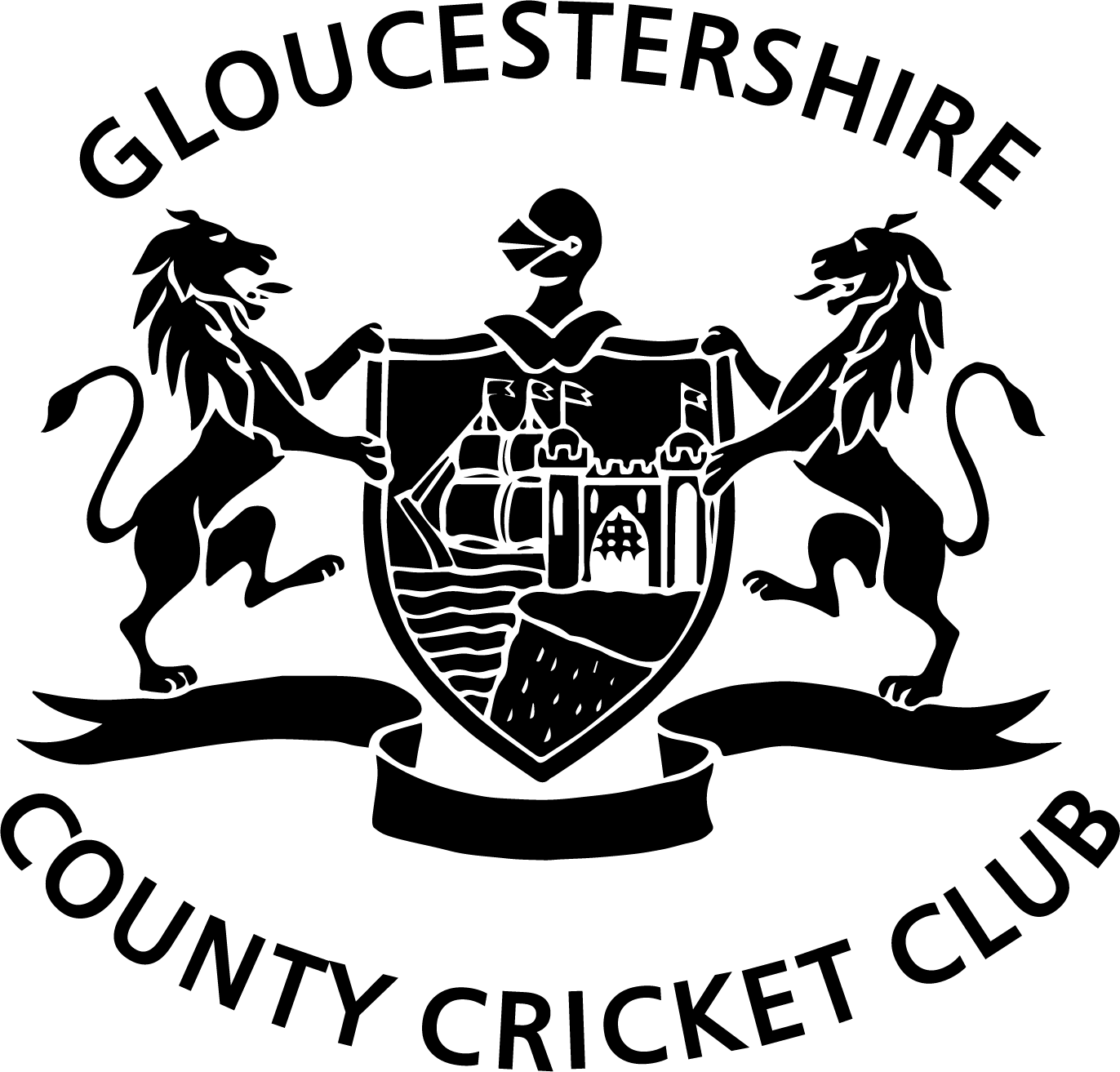 Gloscricket Logo Black