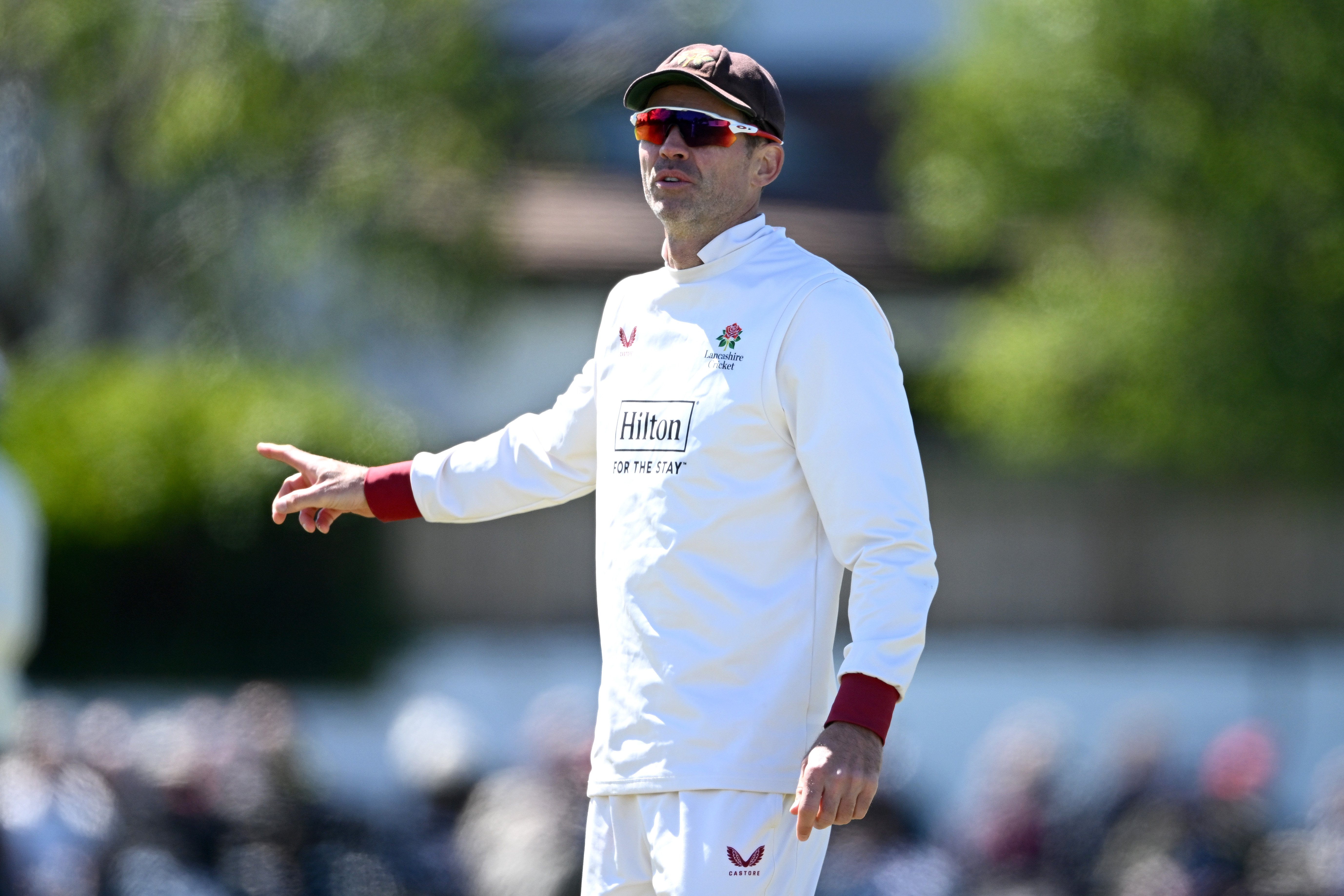 Jimmy Anderson Captaining
